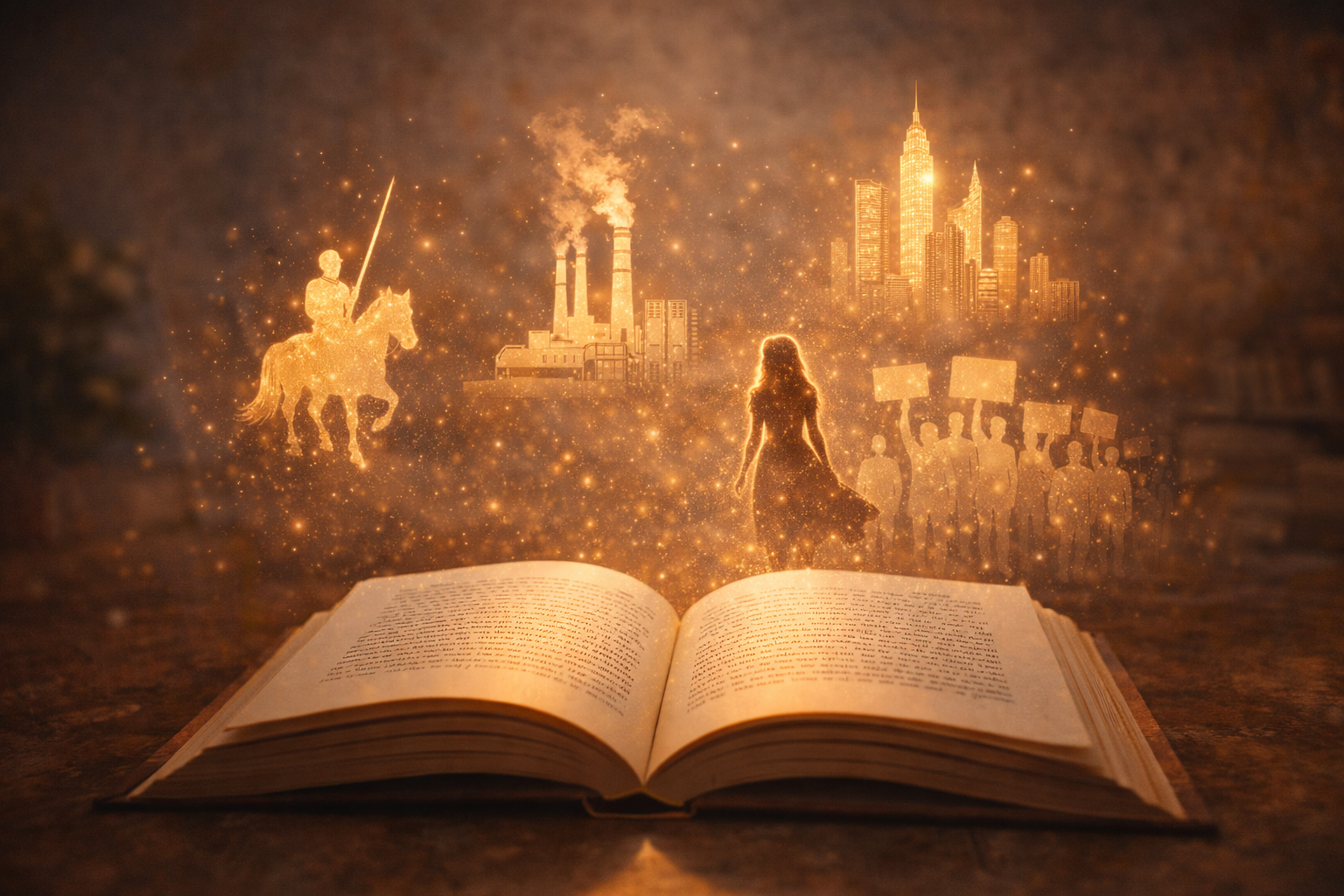 문학이 시대정신을 반영하는 구조